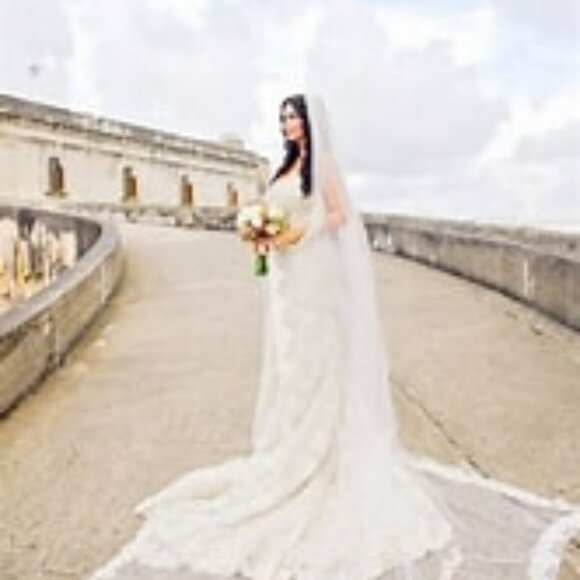 Lazaro - Custom made wedding gown - one of a kind!! - Picture 1 of 4